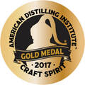 American Distilling Institute Gold Medal 2017 Award